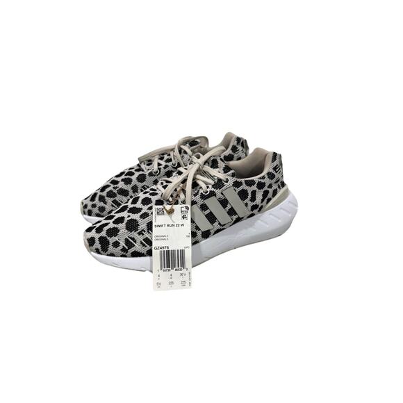New Nwt Swift Run 22 Originals ADIDAS , cheetah, Leopard Print US 5.5 - Picture 1 of 8